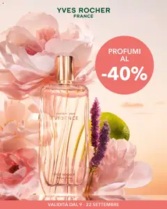 Anteprima Yves Rocher Catalogo Profumi valida dal 09/09/2025