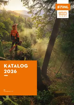 Vorschau STIHL Katalog gültig ab 01.01.2026
