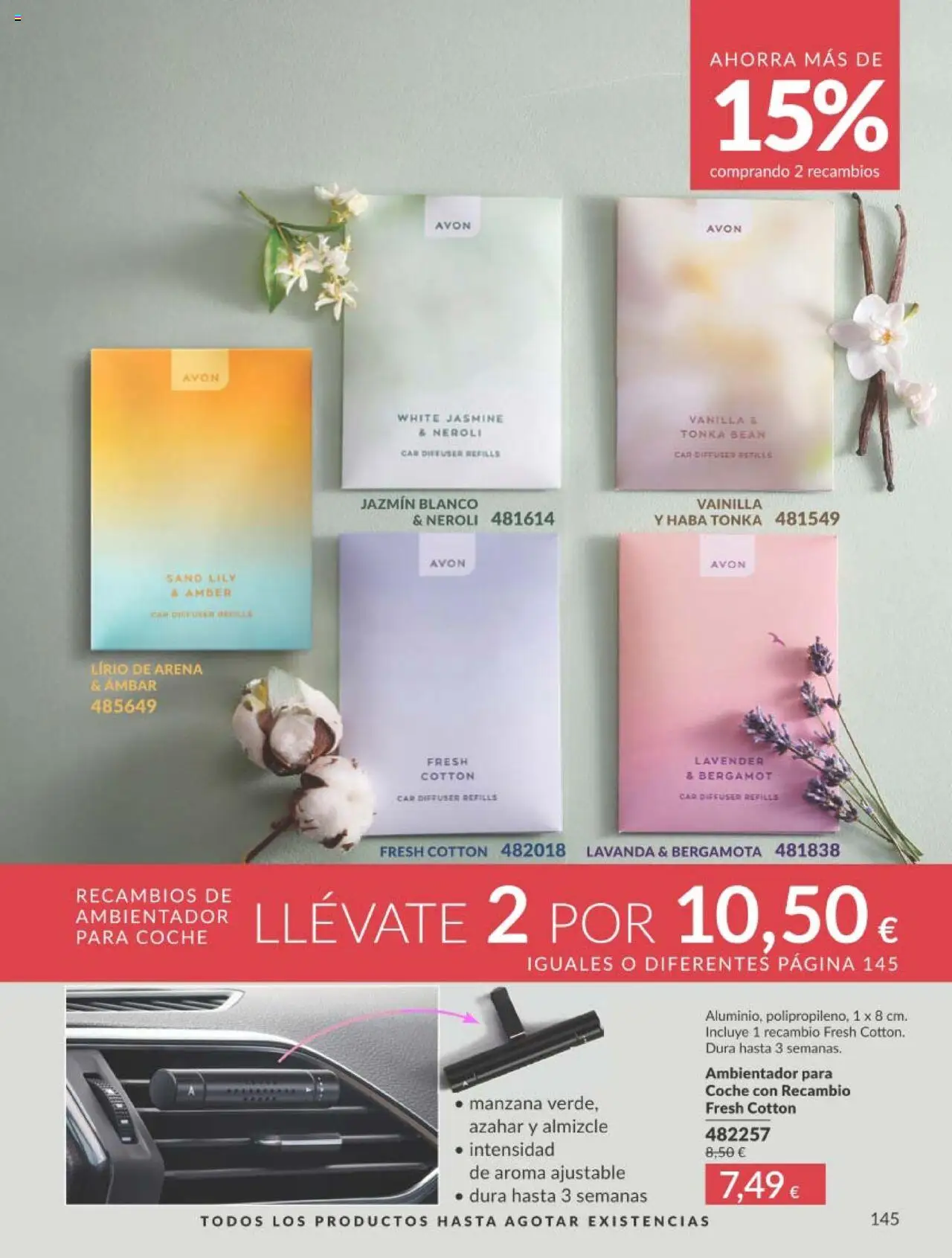 Catálogo AVON campaña 7 - Página de 145 - Válido desde 01/07/2025