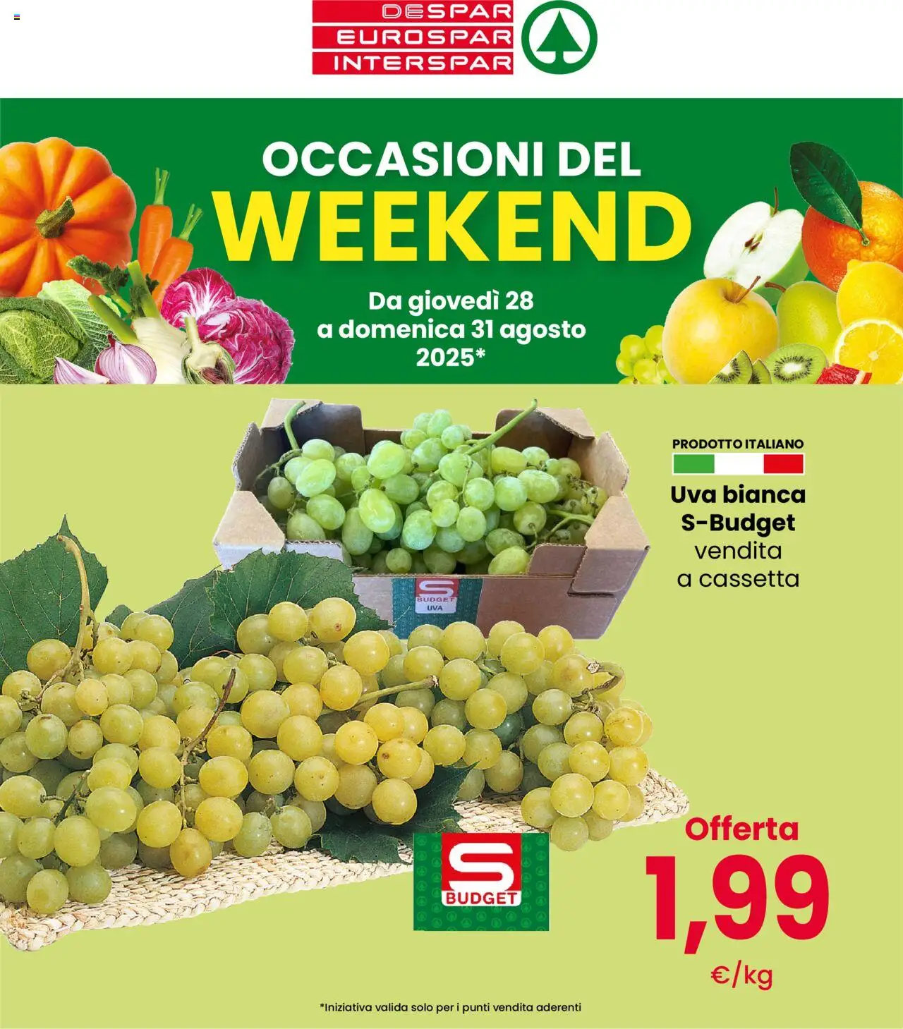 Despar Occasioni del weekend catalogo - pagina 1 - valido dal 28/08/2025