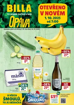Náhled Billa leták - Speciál: Opava platný od 01.10.2025