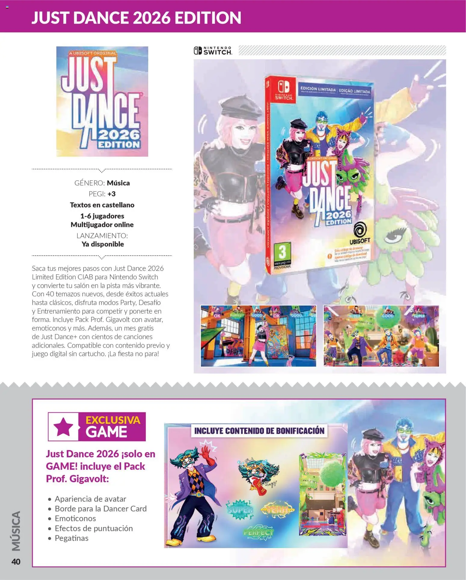 Game folleto - Página de 40 - Válido desde 03/12/2025