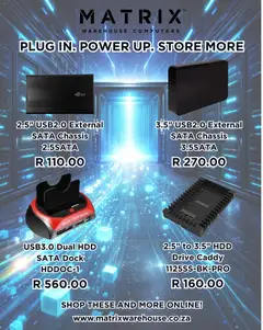 Preview Matrix Warehouse Storage upgrade valid from 13/01/2026