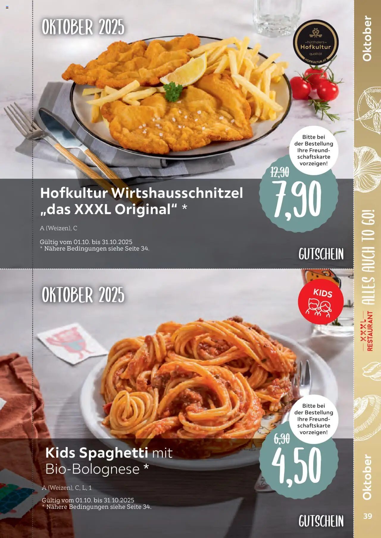 XXXL Lutz Restaurantgutscheine - Seite 7 - gültig ab 01.08.2025