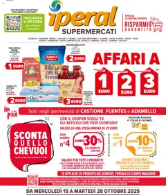 Anteprima Volantino Iperal	 valida dal 15/10/2025