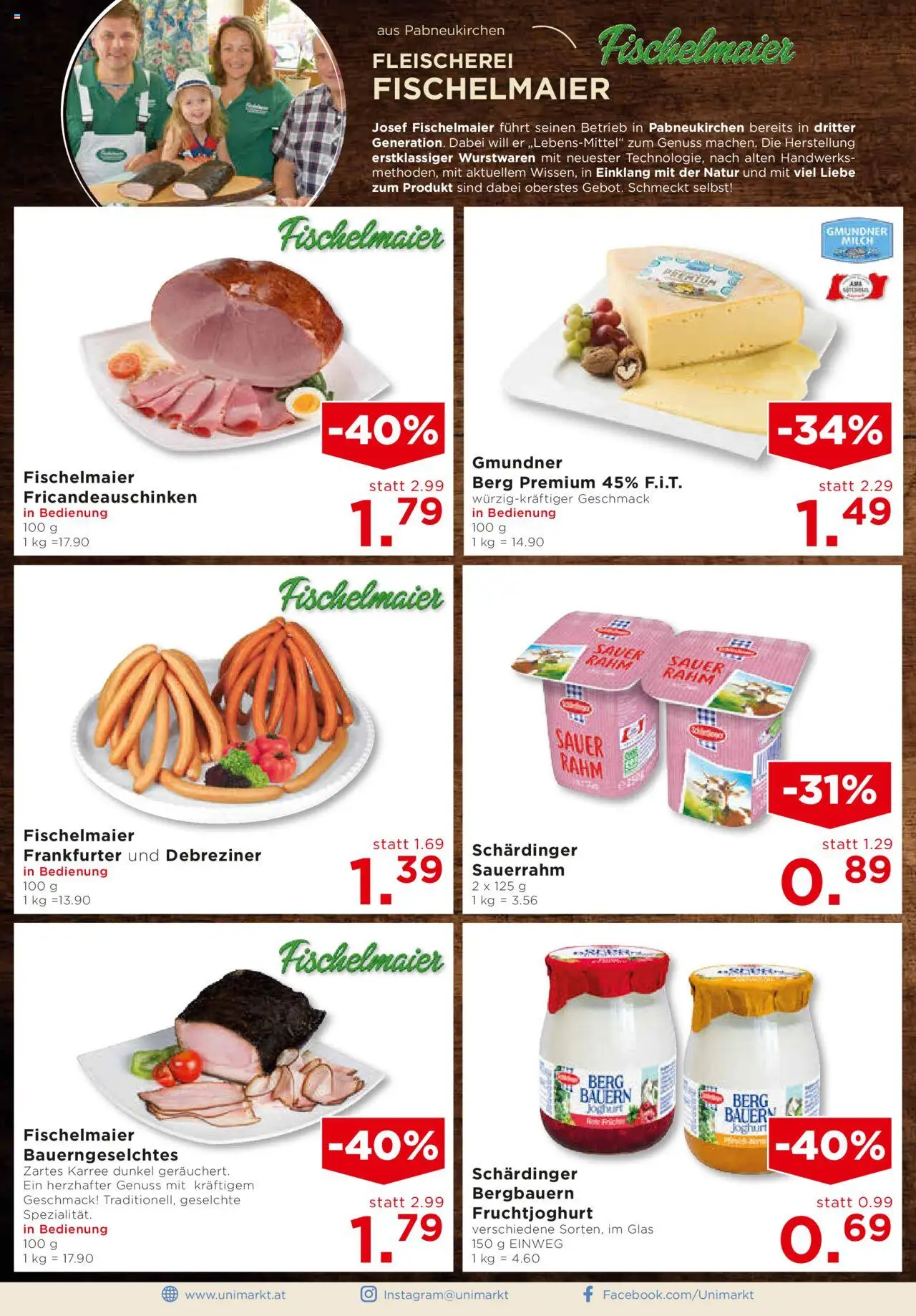 Unimarkt Zentralraum - Seite 4- gültig ab 16.07.2025