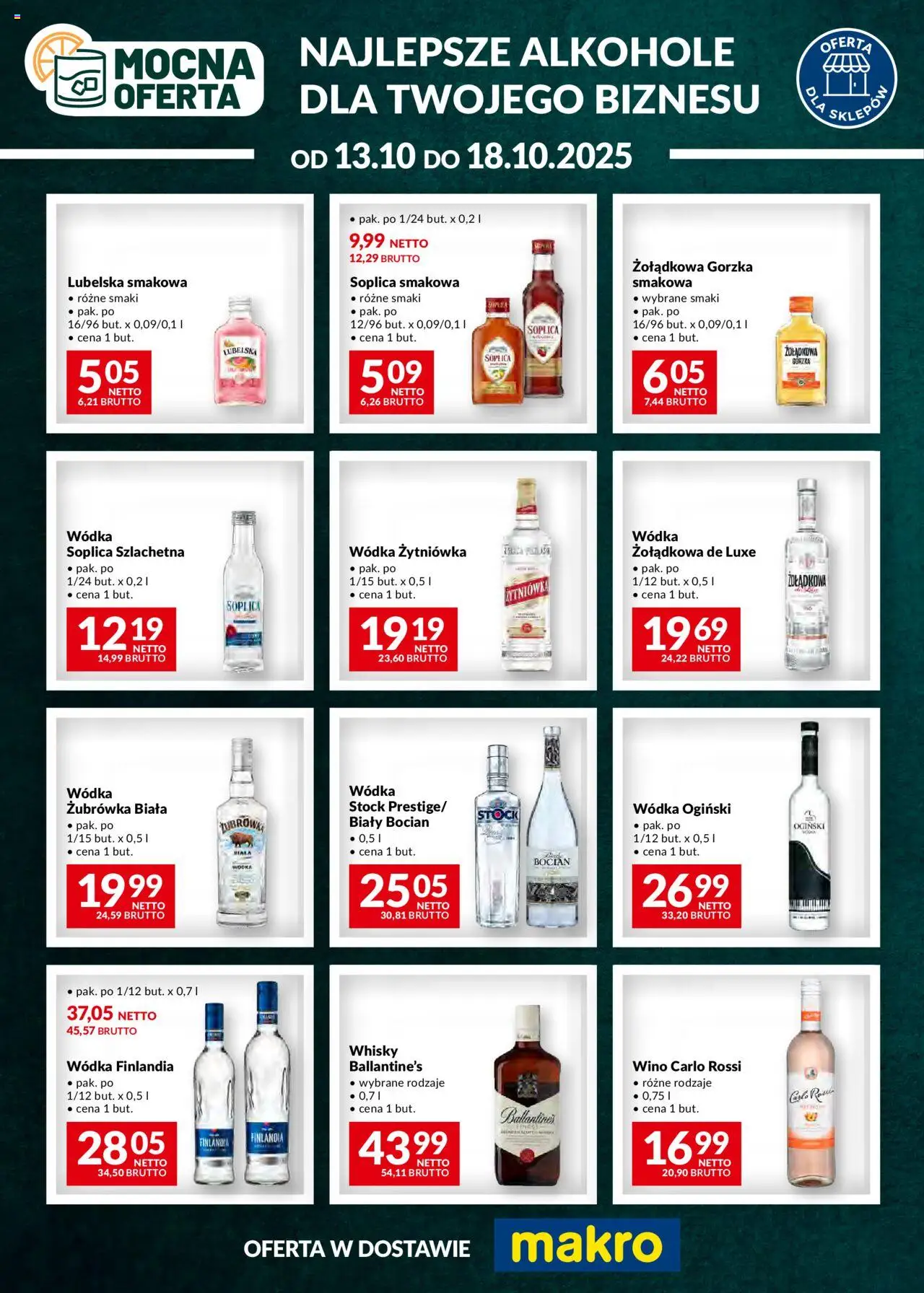Makro Gazetka - Mocna oferta - strona 1- ważny od 13.10.2025