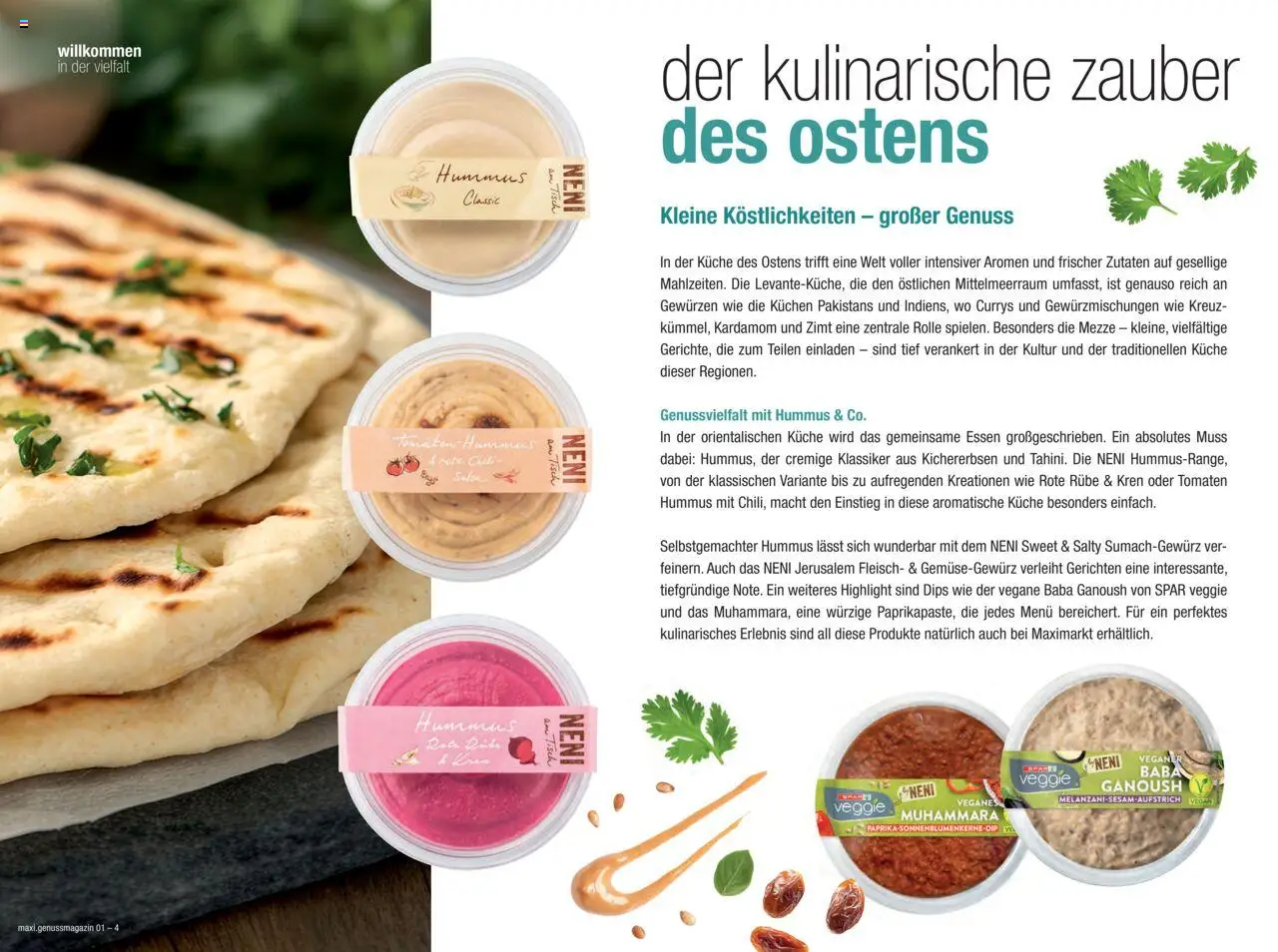Maximarkt genuss magazin 01 - Seite 4- gültig ab 19.05.2025