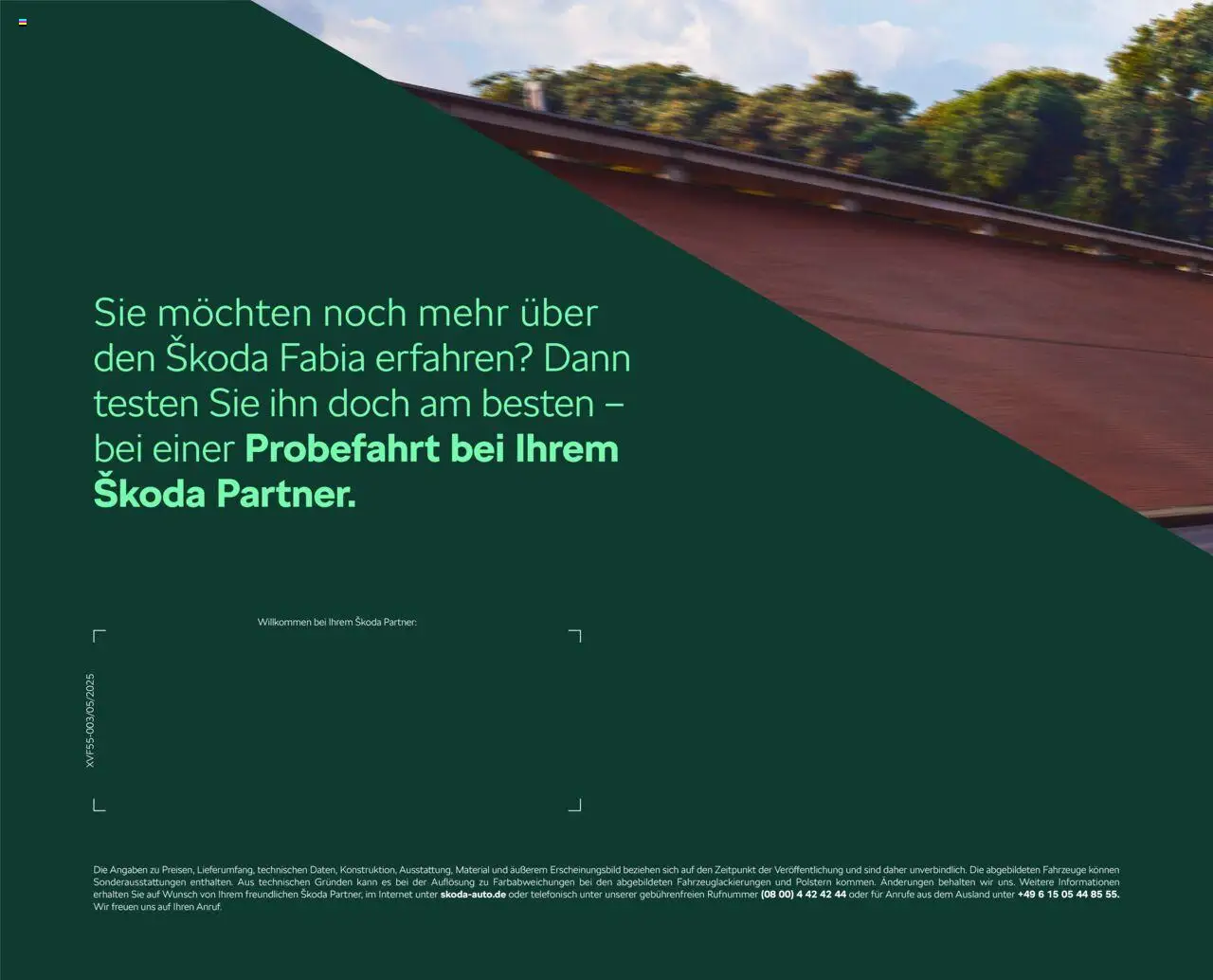 Škoda Fabia Preisliste - Seite 14 - gültig ab 10.09.2025