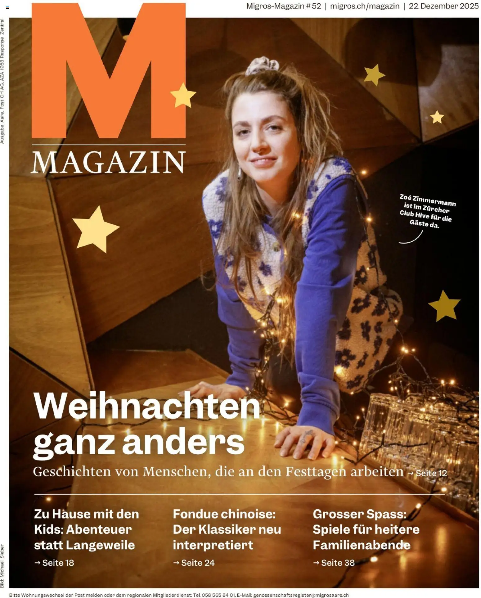 Migros Magazin - Seite 1- gültig ab 23.12.2025