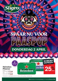 Sligro -  Spaarfolder Paaspop geldig vanaf 05-01-2026