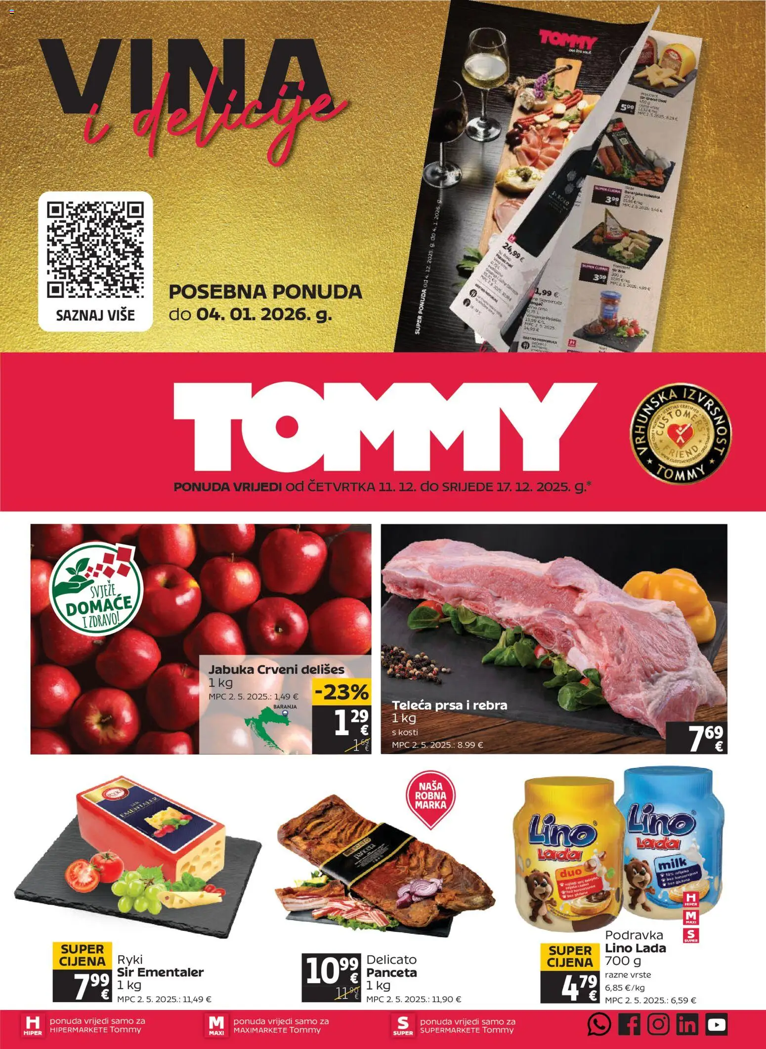 Katalog Tommy - stranica 1- važeći od 11.12.2025