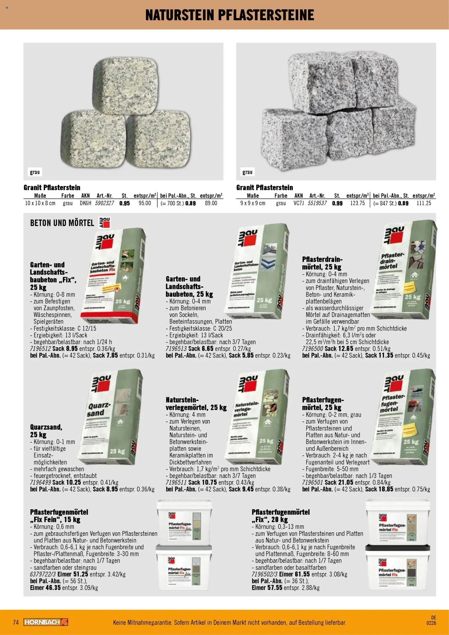 Hornbach Garten- & Terrassengestaltung - Seite 74 - gültig ab 12.02.2026