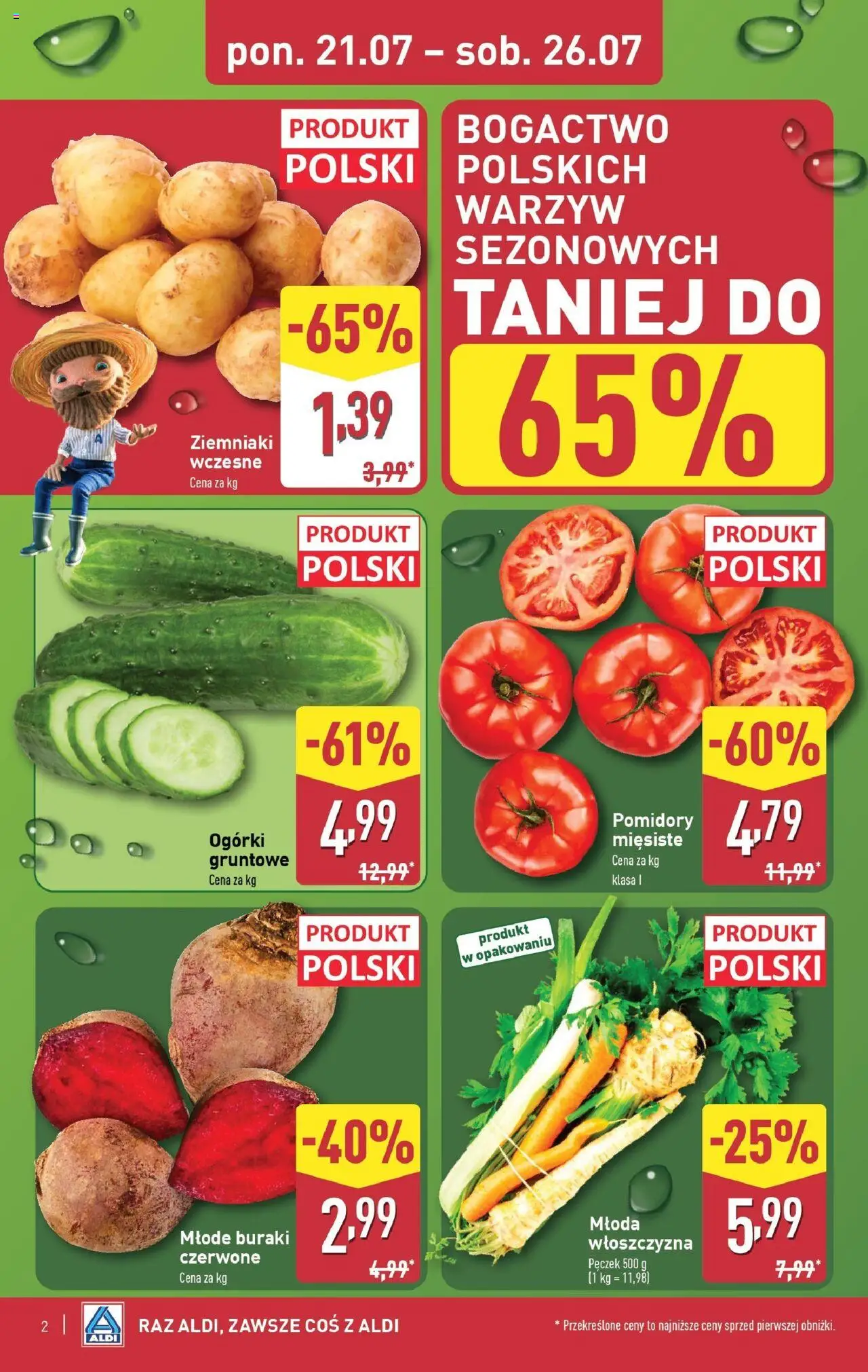 Aldi Gazetka - strona 2- ważny od 21.07.2025