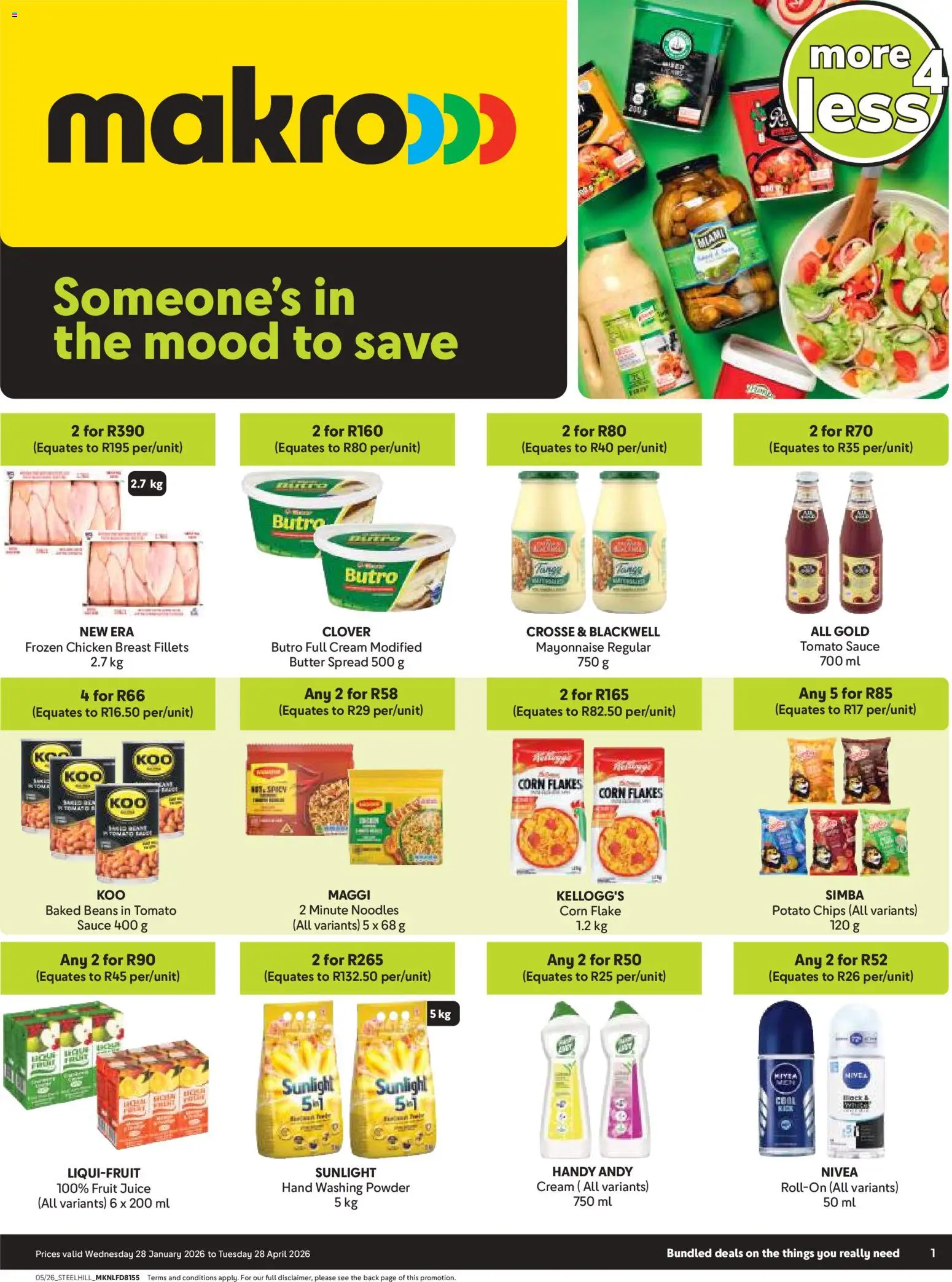 Makro - More4less - page 1- valid from 28/01/2026
