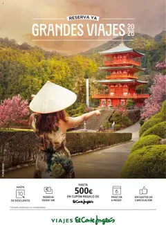 Vista previa del folleto Viajes El Corte Inglés - Grandes Viajes válido desde 09/10/2025