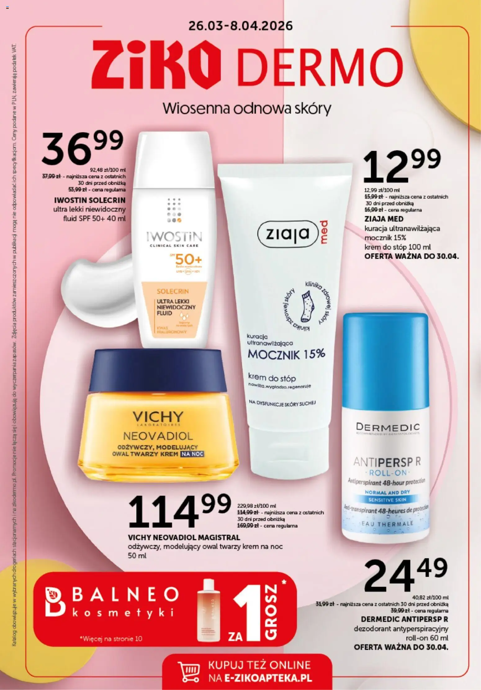 Ziko gazetka - strona 1- ważny od 26.03.2026