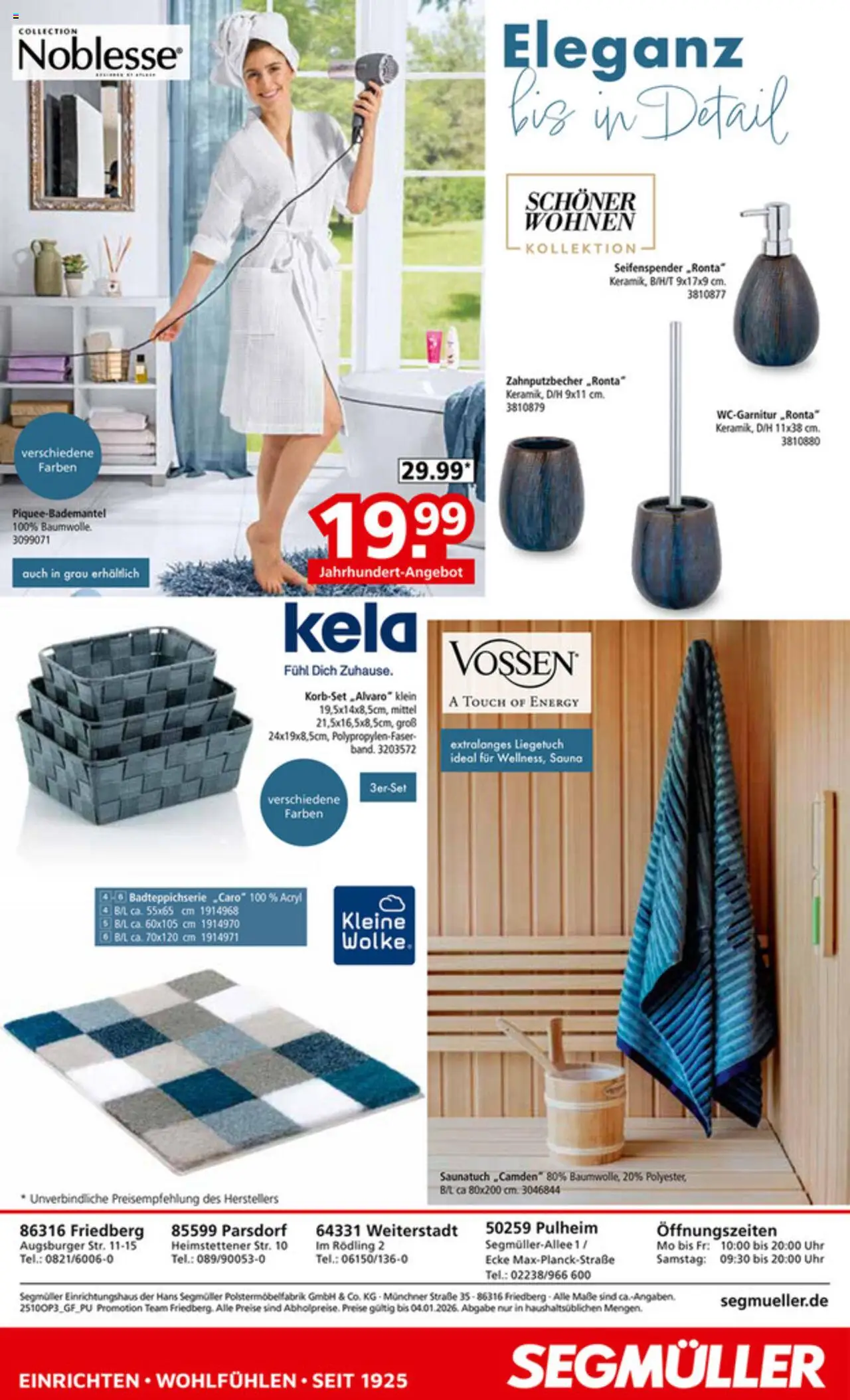 Segmüller Heimtextilien Spezial - Seite 20 - gültig ab 06.10.2025