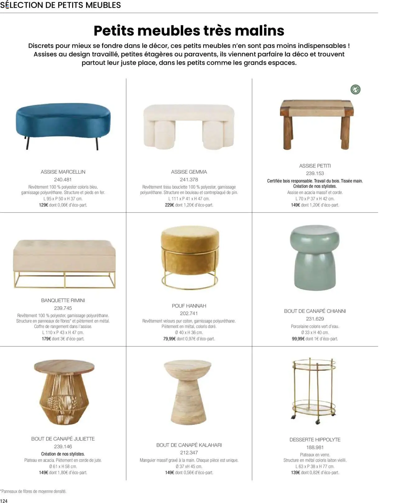 Maisons du Monde catalogue - page 126 - valable à partir du 01/04/2024
