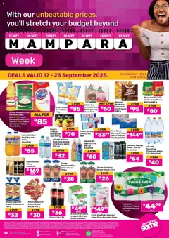 Preview Game - Mampara Week valid from 17/09/2025