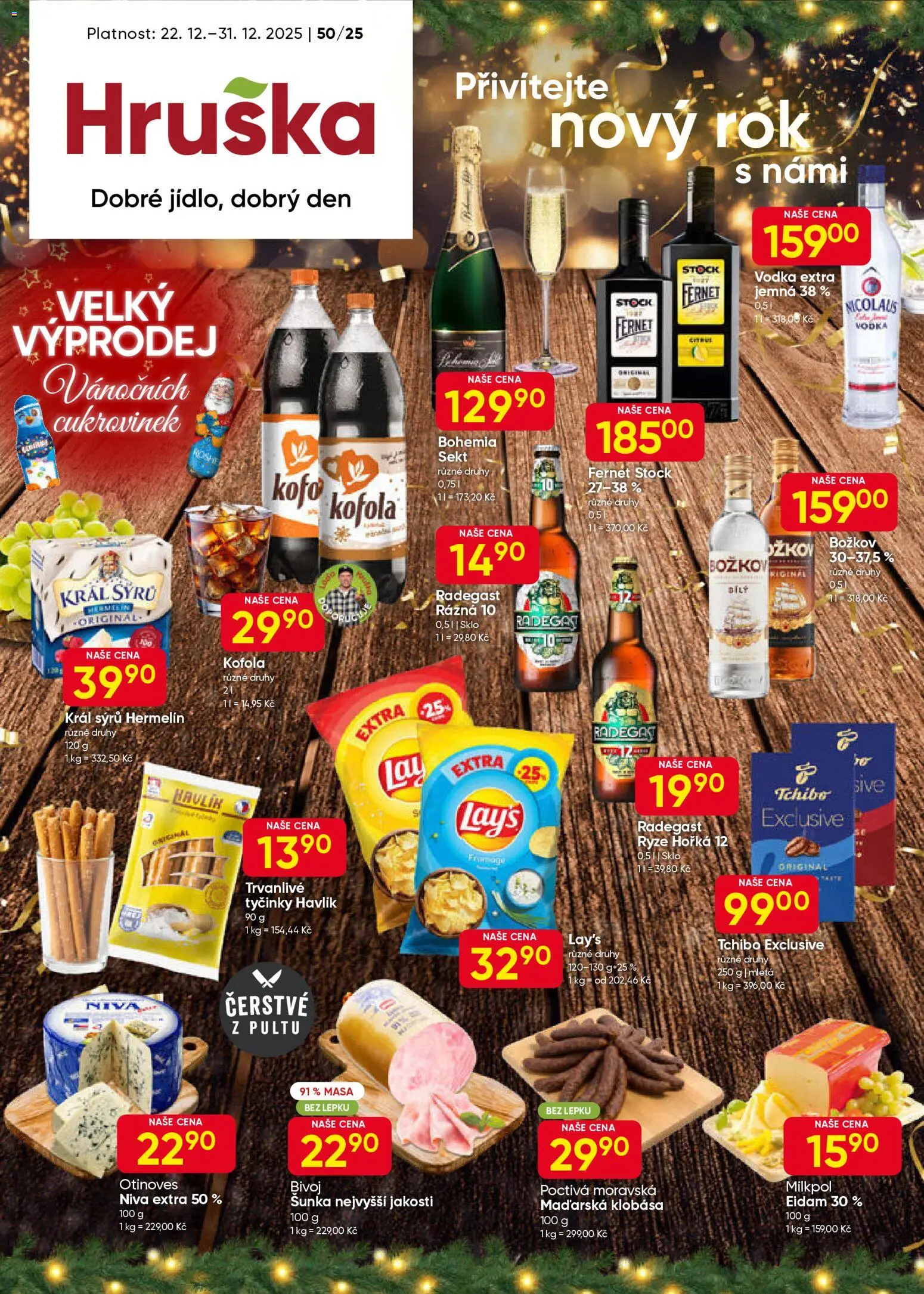 Hruška leták - strana 1- platný od 22.12.2025
