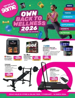 Preview Game - Back To Wellness valid from 11/02/2026