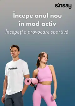 Catalog Sinsay valabil de la 29.12.2025