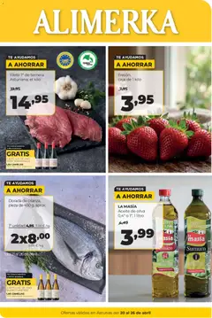 Vista previa del folleto Alimerka folleto Asturias válido desde 20/04/2026