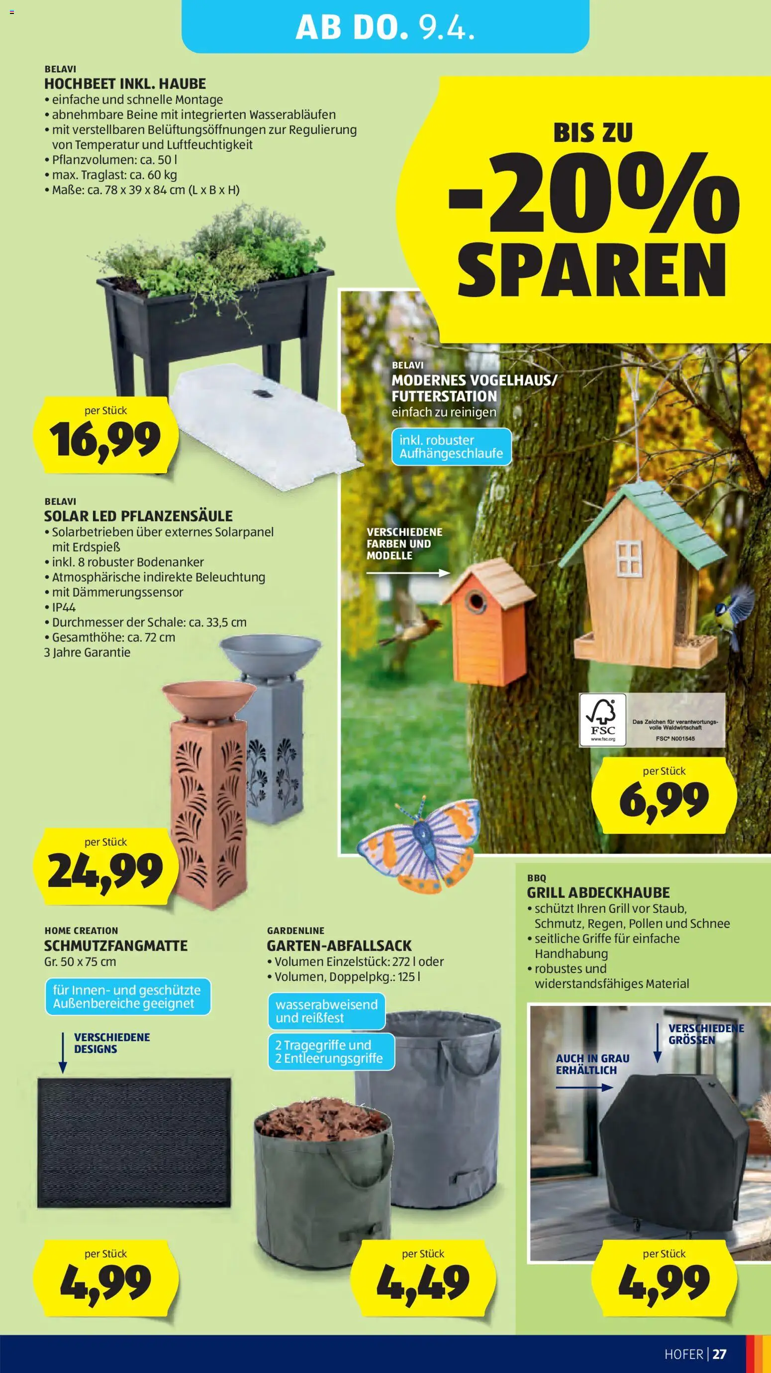 Hofer Flugblatt - page 31- valid from 01.04.2026