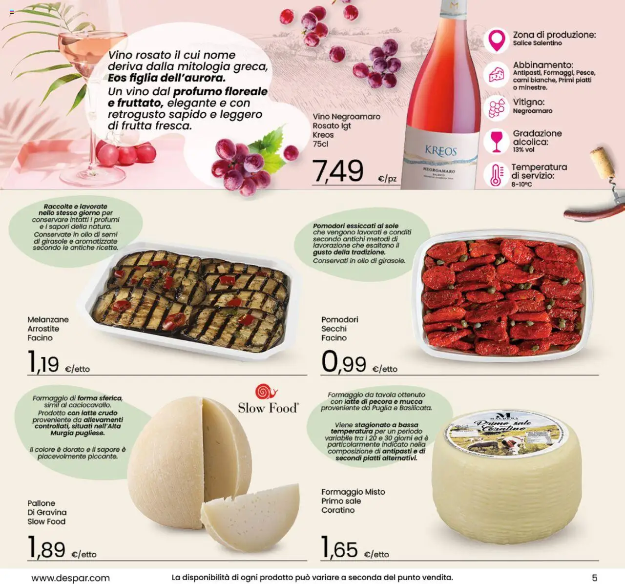 Eurospar Sapori catalogo - pagina 5 - valido dal 15/07/2025