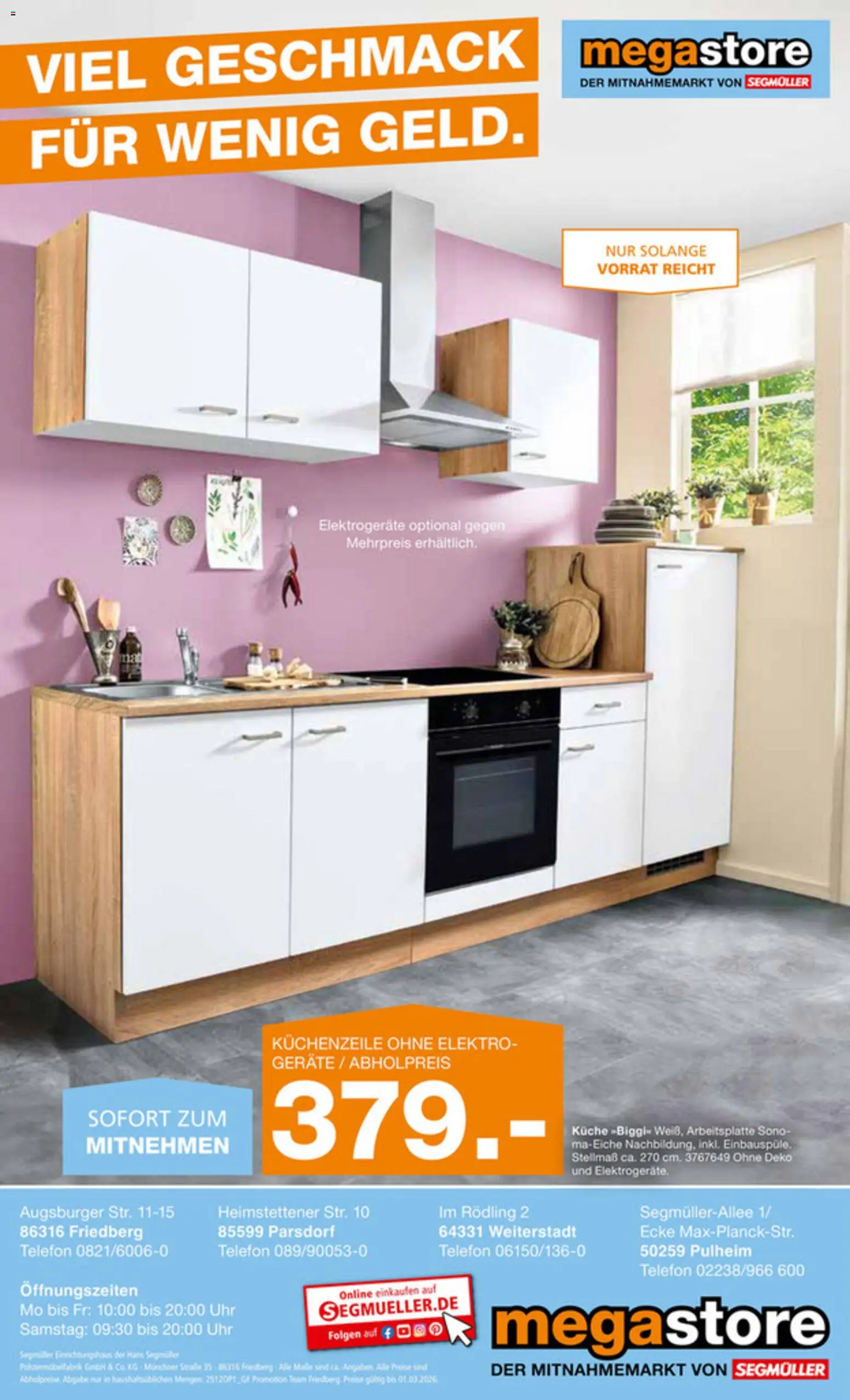 Segmüller Viel Geschmack für Wenig Geld - Seite 14 - gültig ab 01.12.2025