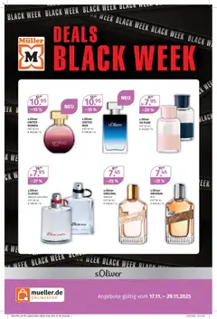 Vorschau Müller - Black Friday gültig ab 17.11.2025