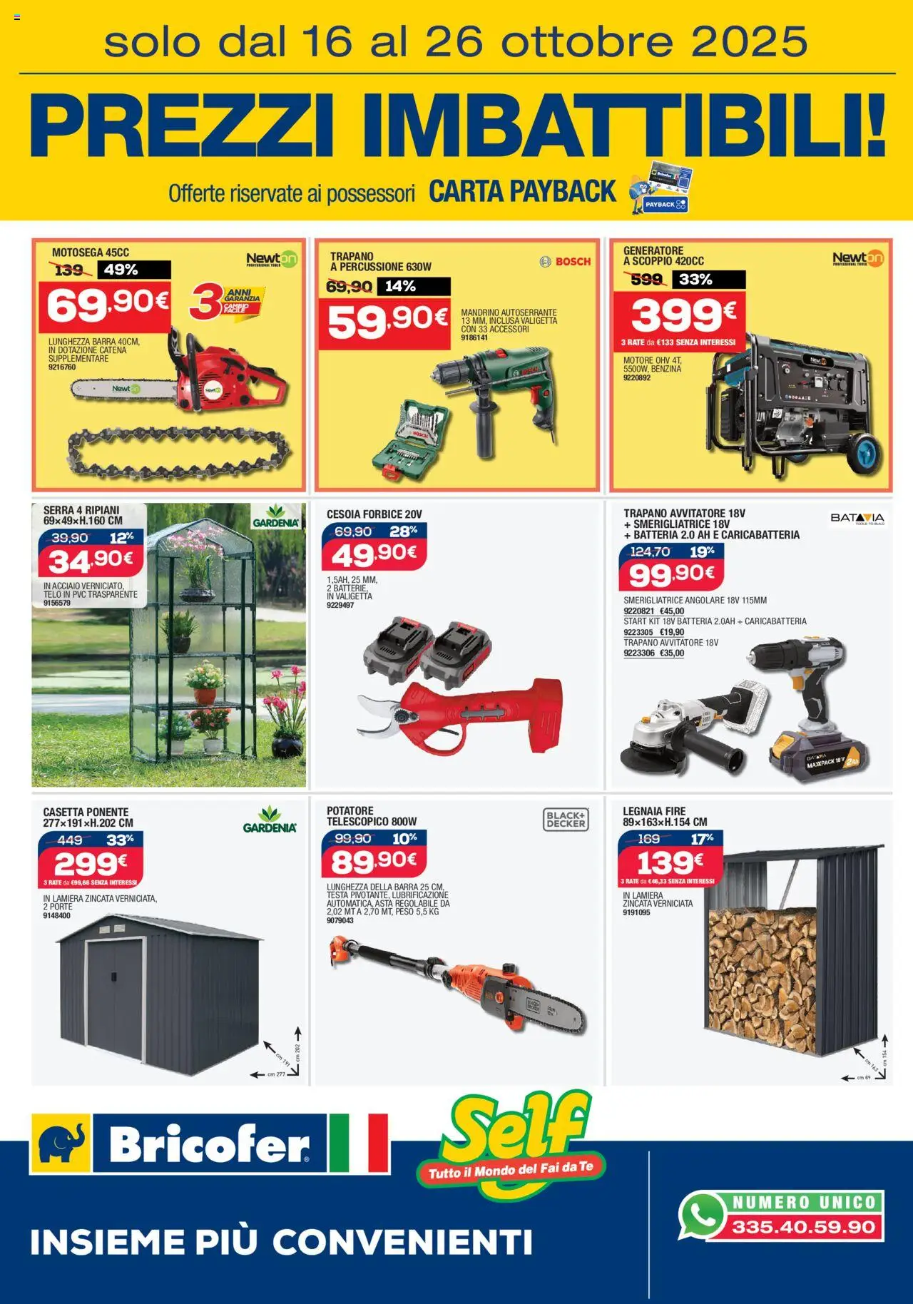Online Catalogo Self - pagina 1 - valido dal 16/10/2025