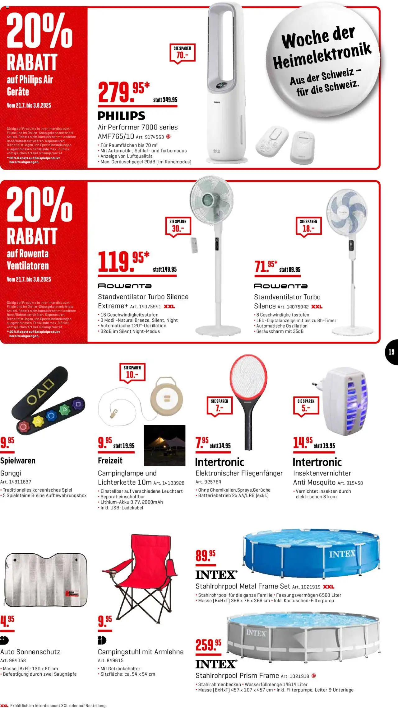 Interdiscount Aktionen - Seite 19- gültig ab 21.07.2025