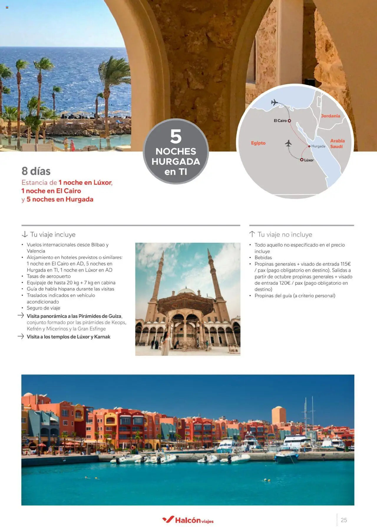 Halcón Viajes Egipto - Página de 25 - Válido desde 01/07/2025