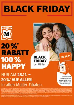 Vorschau Müller - Black Friday gültig ab 26.11.2025