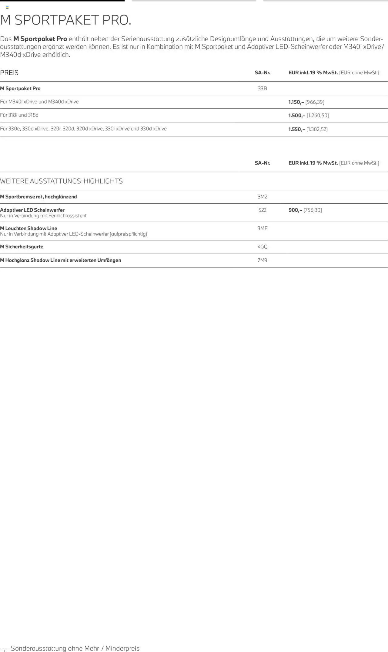 BMW 3er Touring - Seite 12 - gültig ab 01.07.2025