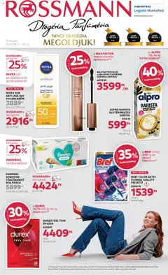Előnézet Rossmann Akciós újság érvényes 2025.08.11.-tól