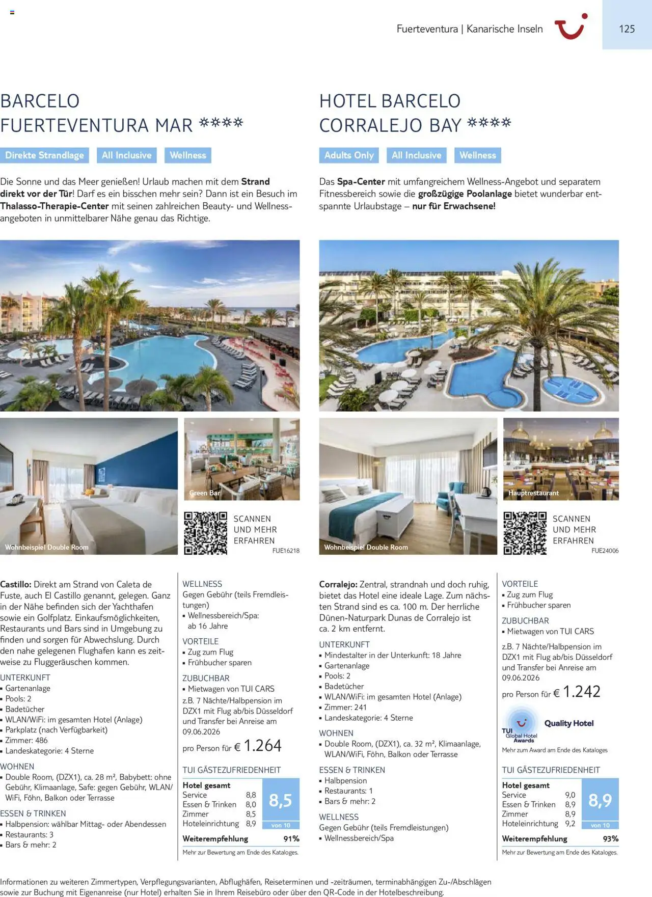 TUI Prospekt Kanaren, Kapverden & Senegal 2025/26	  - Seite 125 - gültig ab 01.11.2025