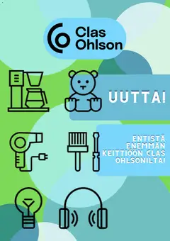 Esikatselu Clas Ohlson tarjoukset voimassa alkaen 09/02/2026