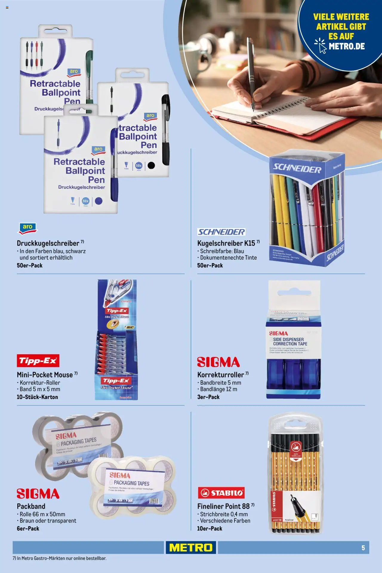 Metro  Office Sortiment - Seite 5 - gültig ab 01.10.2025