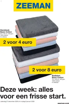 Zeeman - Folder geldig vanaf 27-12-2025