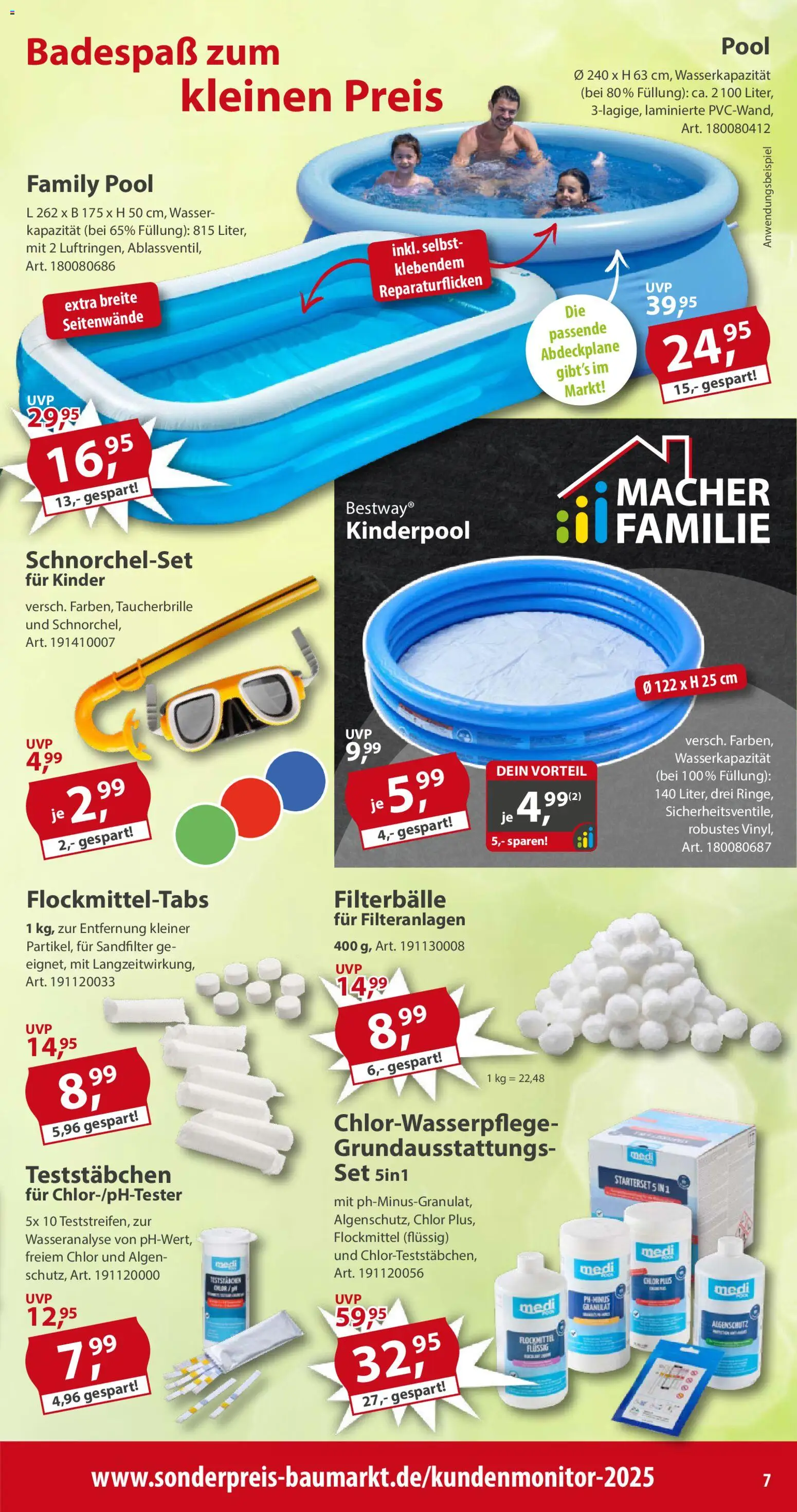 Sonderpreis Baumarkt Prospekt 	 - Seite 7 - gültig ab 25.04.2026