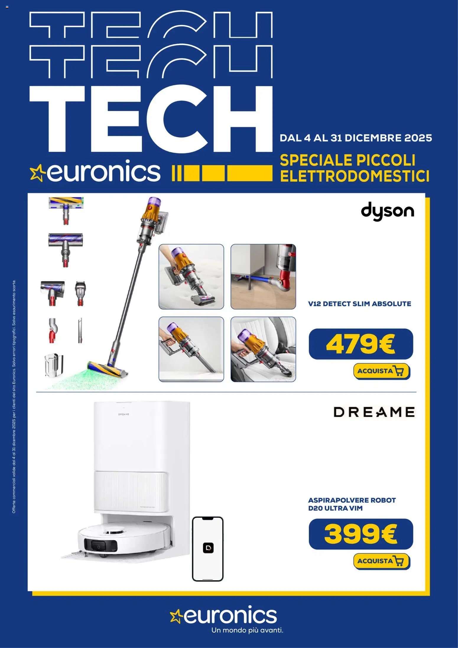 Euronics Piccoli Elettrodomestici catalogo - pagina 1 - valido dal 04/12/2025