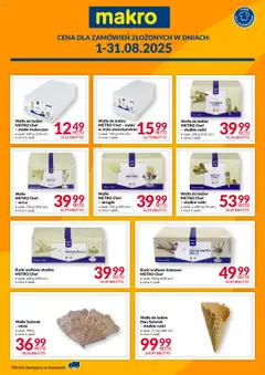 Podgląd Makro Gazetka - Wafle do lodow ważny od 01.08.2025