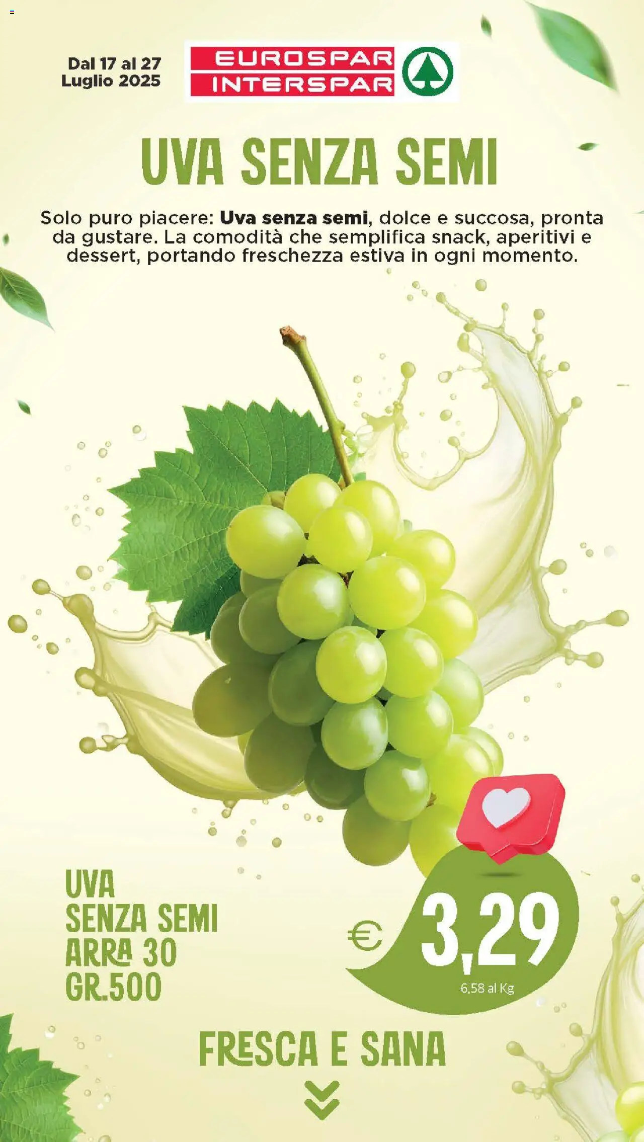 Eurospar Frutta di Stagione catalogo - pagina 15 - valido dal 17/07/2025