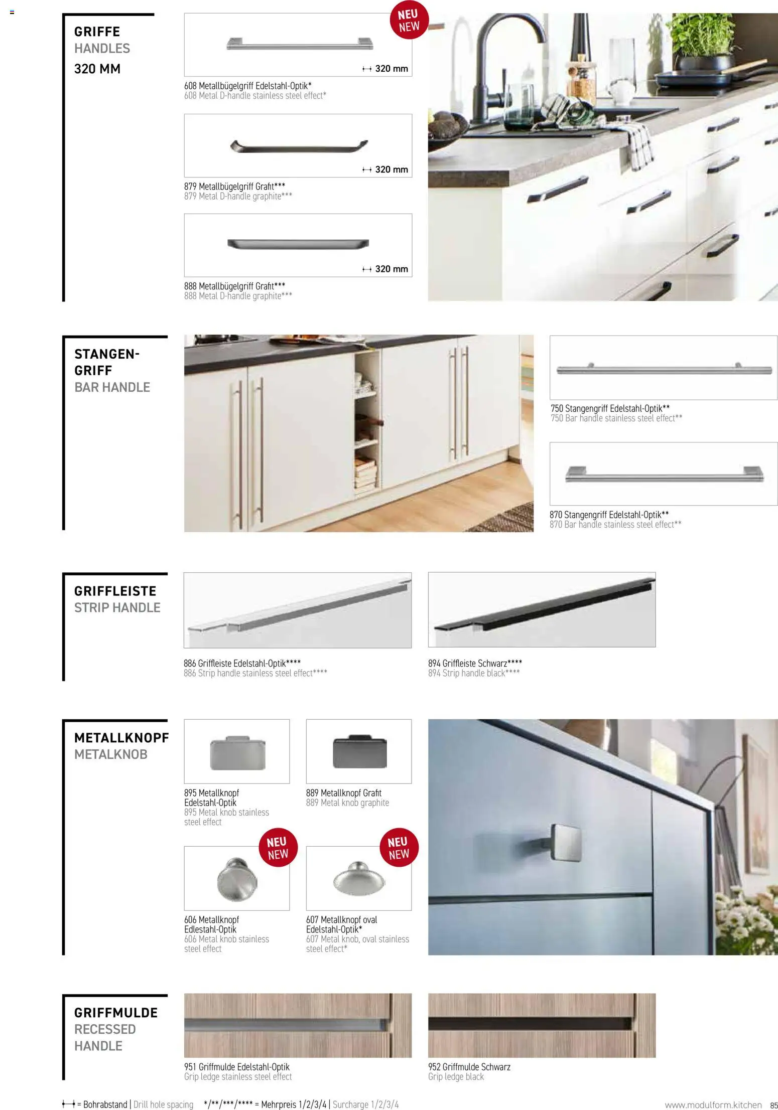 Ostermann Modulform Küchenprospekt 2026 - Seite 85 - gültig ab 01.01.2026