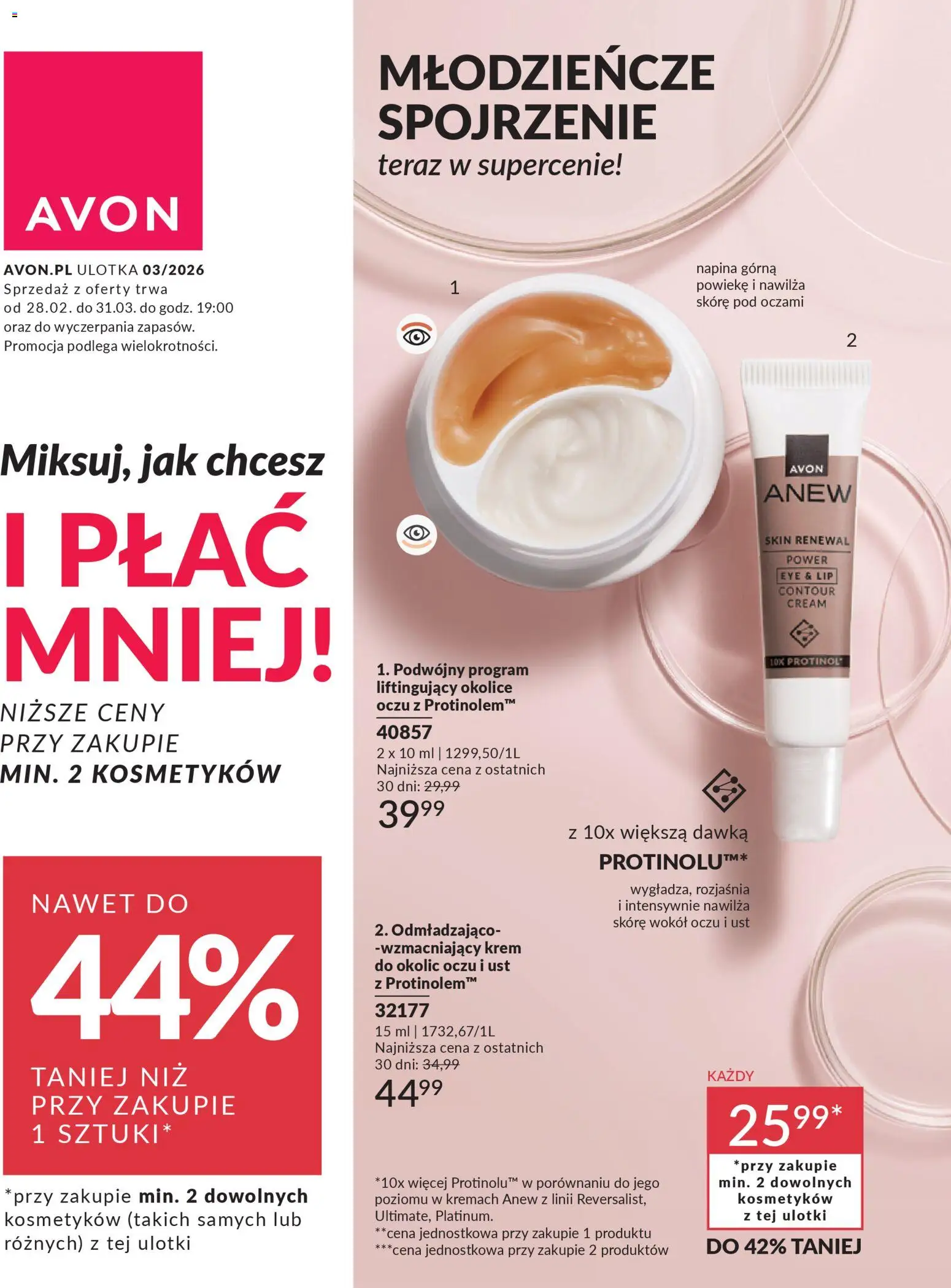 Avon Katalog Różowe Ceny - strona 1- ważny od 28.02.2026