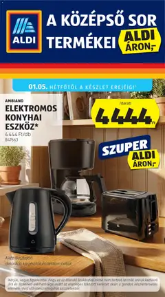Előnézet Aldi Középső sor termékei érvényes 2026.01.02.-tól