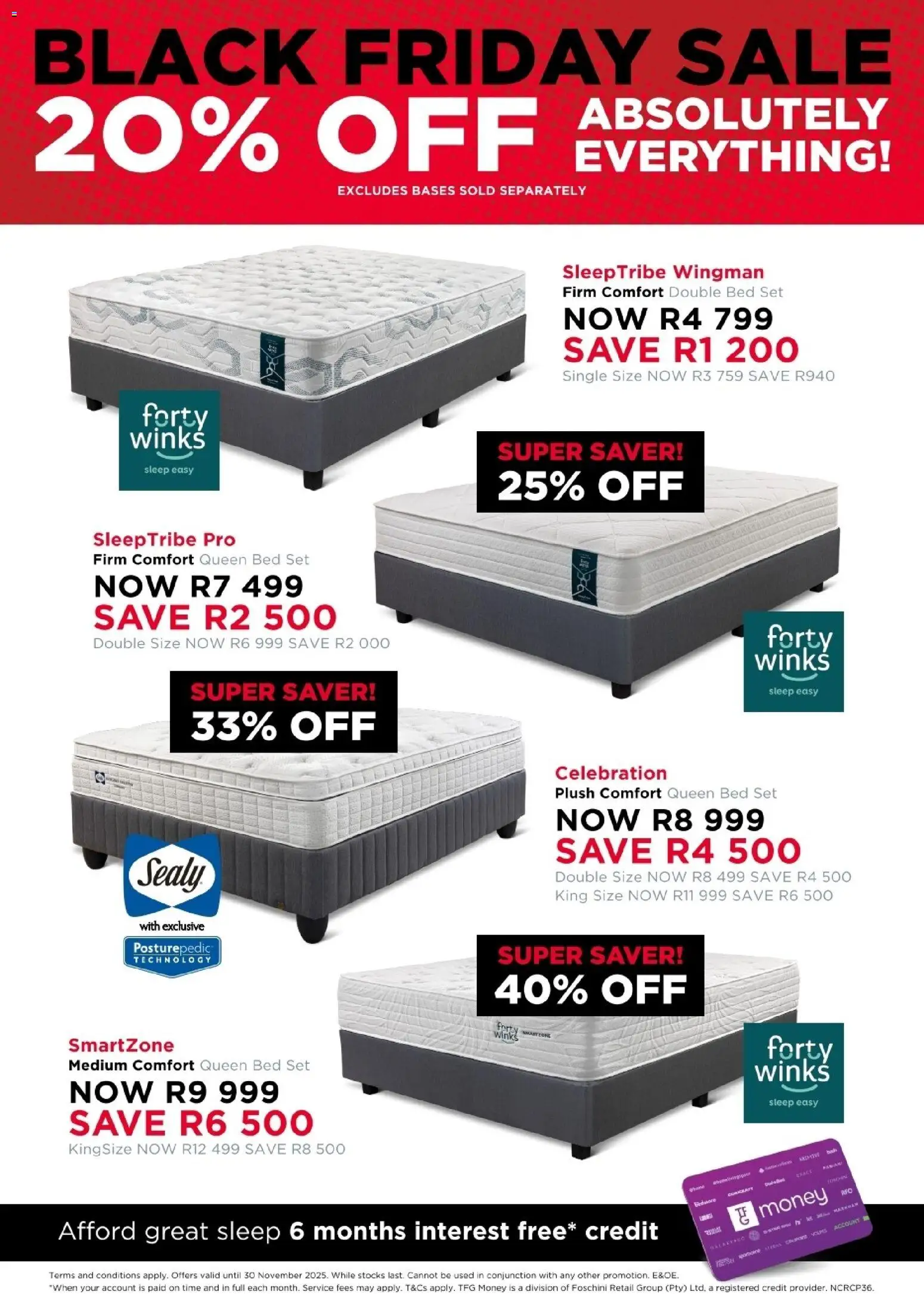 Dial-a-Bed Black Friday - page 1- valid from 01/11/2025